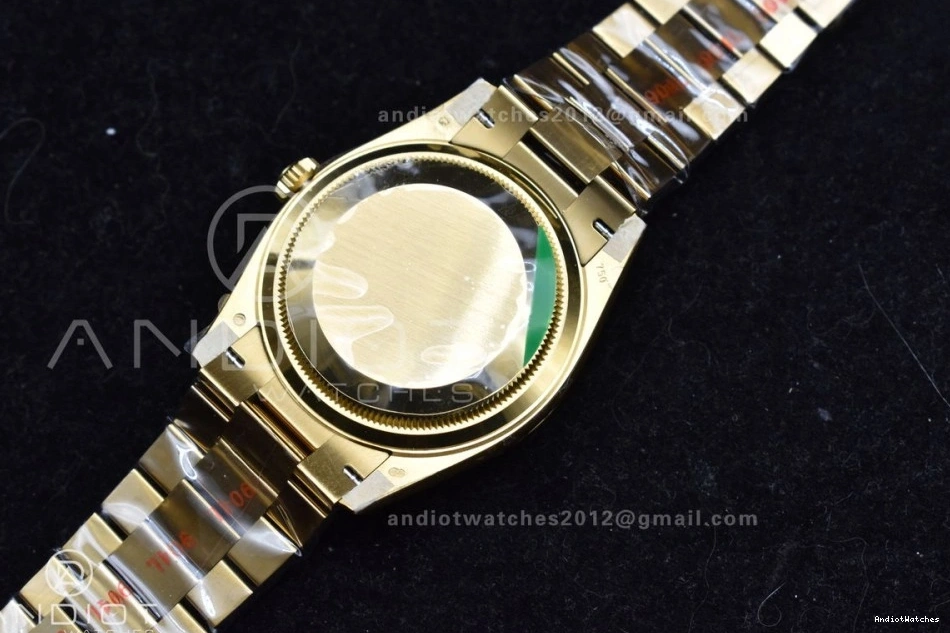 YG Edition YG Best 36 Date Day Dial RAF 1:1 Red Sporty Carnelian 653 on Bracelet A 0117